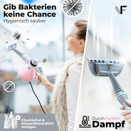 Neighbour's Friend Handdampfreiniger DR-P4 Rosa mit 350 ml Tank