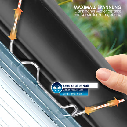 KESSER Polycarbonat Doppelstegplatten 4mm – 14 Stk. 10.25m² (60.5x121)