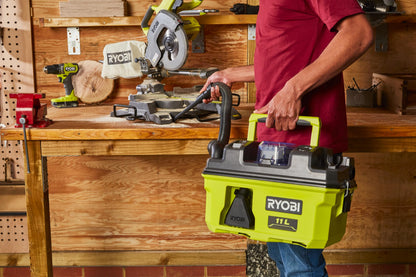 RYOBI 18 V ONE+ Akku-Nass-Trockensauger RV1811-0 - Ohne Akku