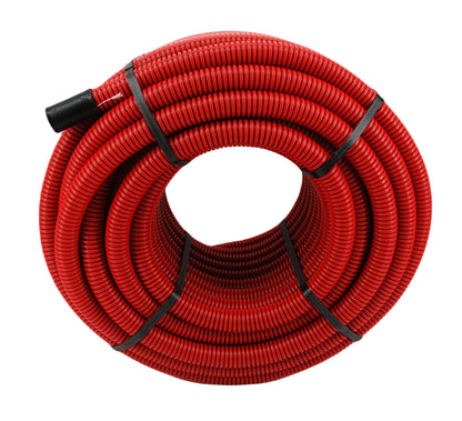 Erdwellrohr M32 mm Elektrorohr unterirdisch – Rot 50 Meter