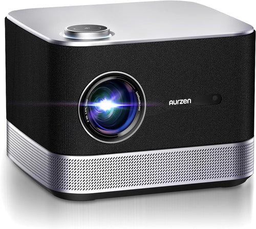 AURZEN Boom 3 Beamer - 1080P Full HD 4K, Netflix 3D Dolby Audio