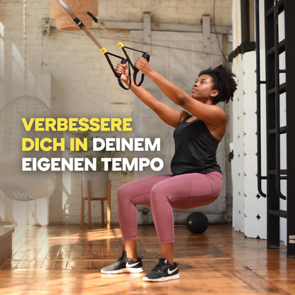 TRX GO Schlingentrainer in Grau – Ganzkörpertraining für unterwegs