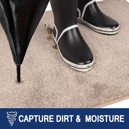 FCSDETAIL Schmutzfangmatte Indoor 80x178cm - Rutschfest & Waschbar