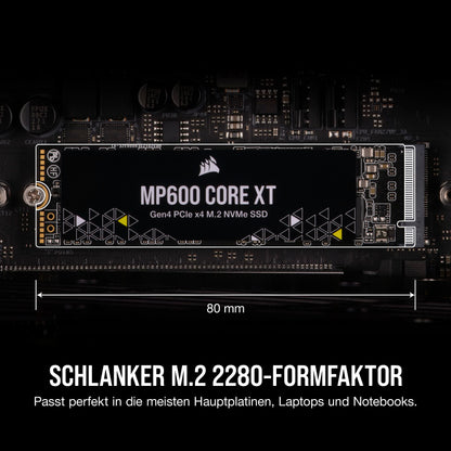 Corsair MP600 CORE XT 1TB SSD - PCIe 4.0 NVMe