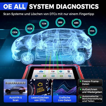 LAUNCH X431 PROS Elite OBD2 Diagnosegerät mit ECU-Codierung