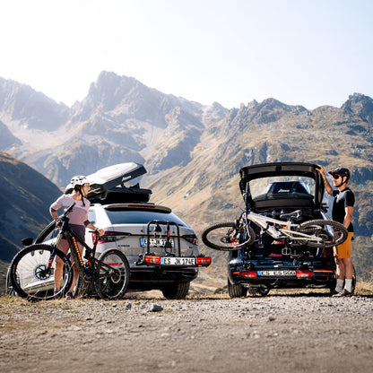 Atera Strada Sport 3 Kupplungsträger für 3 Fahrräder - silber