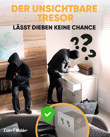 Elder Welder Steckdosen Safe Tresor - Mit Fake-Stecker Funktion