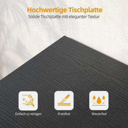 BEXEVUE L-förmiger Eckschreibtisch 120x70 cm – Steckdosenleiste