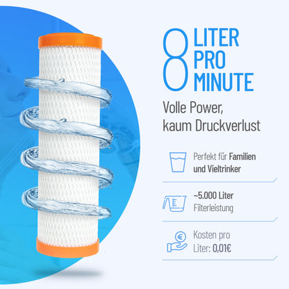 sanquell SPFP Plus Superpure Trinkwasserfilter Mikrofiltration