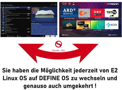 Octagon SF8008 UHD 4K Supreme Twin Sat Receiver