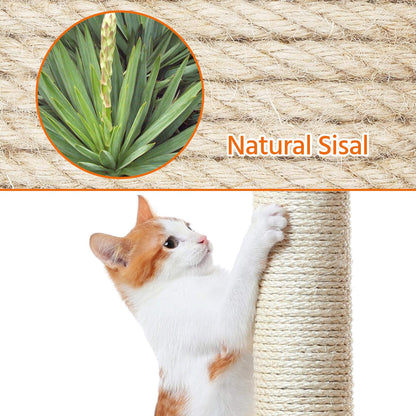 Yaheetech Kratzbaum 170 cm Katzenbaum - Dunkelgrau