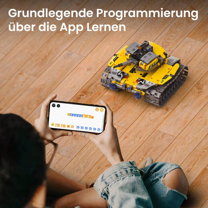 Sillbird B883 Roboter Baukasten, 5-in-1 programmierbares Robotik Set