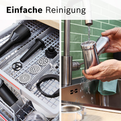 Bosch MultiPower Serie 6 Fleischwolf MFWS607W - Weiss