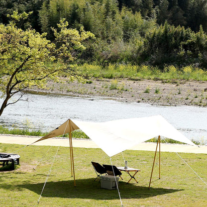 Tatonka Tarp 1 TC Zeltplane Wasserdicht 425x445 cm Beige