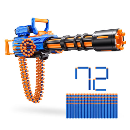 Zuru XSHOT Insanity Motorisierter Gatling Blaster mit Stativständer inklusive 72 Darts