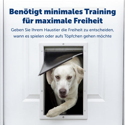 PetSafe Staywell Aluminium Haustiertüre XL – Energieeffizient