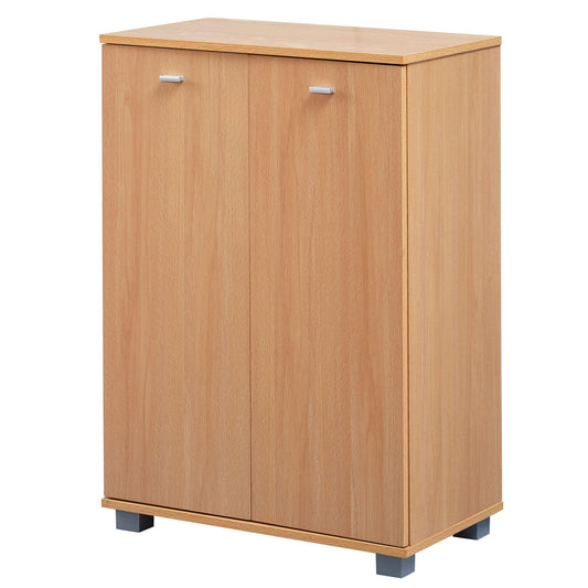FineBuy Nimes Design Schuhschrank – Holz Modern für 12 Paar