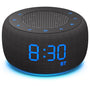 DOUMOSH Radiowecker DEBK11B mit Bluetooth-Lautsprecher und Nachtlicht – digitaler Wecker mit Display und Unterbeleuchtung
