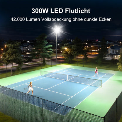 HOPEDAMAI 300W LED Aussenstrahler Kaltweiss 6500K IP67
