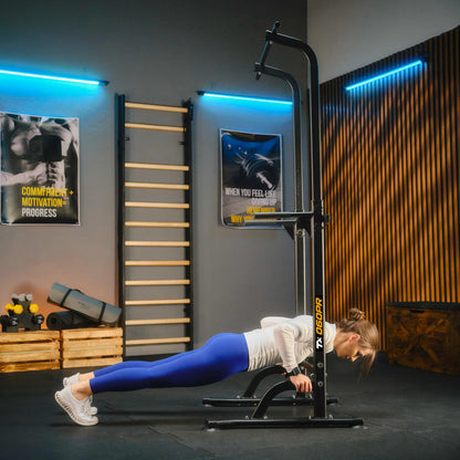 TREX SPORT Power Tower TX-060PR, Dip Station und Klimmzugstange