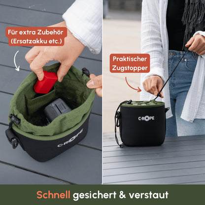 C-Rope Neopren Kamera-Schutzbeutel 3er Set S, M, L
