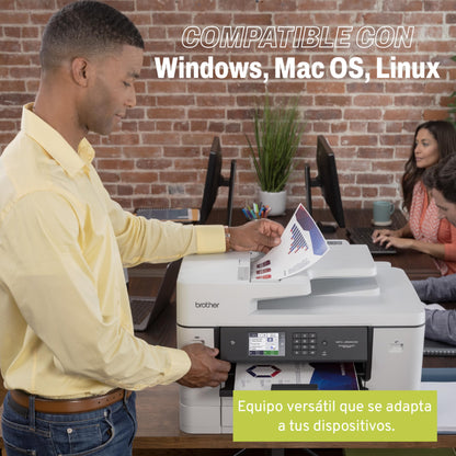 Brother MFC-J6940DW A3 4-in-1 Farbtintenstrahl-MFP - Weiss