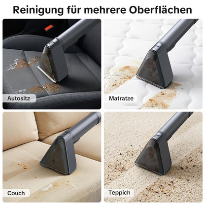 Lubluelu Nasssauger Polsterreiniger 600 W für Teppich, Sofa & Auto