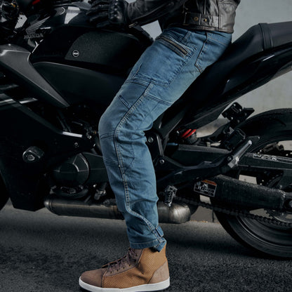 REBELHORN Urban III MotorradJeans Herren mit Protektoren - Loose Fit