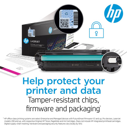 HP 201X Original LaserJet Toner CMY hohe Reichweite (3er Pack)