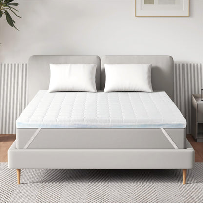 EGO HOME Matratzentopper Schaumstoff - 7 Zonen 160x200cm Öko-TEX: Rechteckige Schaumstoffauflage für punktelastische Druckentlastung auf Matratzen.