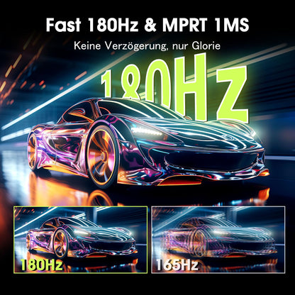 Amzfast AMZG27C1Q Curved Gaming Monitor – 27" QHD 180Hz