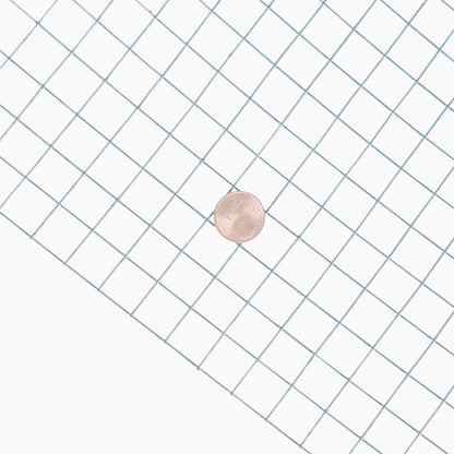 ESTEXO Volierendraht feuerverzinkt, 25 m, Höhe 1 m, 12 x 12 mm