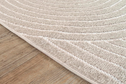 The Carpet Santo Plus Wohnzimmer/Outdoor Teppich - Beige 200x280 cm