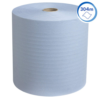 Scott Handtuchpapier 6668 blau, 1-lagig, 6x304m