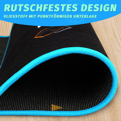 Turnart Dartmatte Classic mit Abwurflinie für Steeldart und Softdart