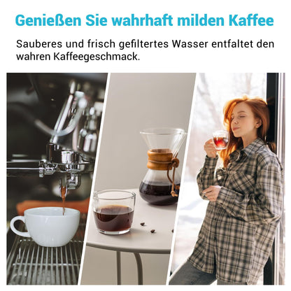 AQUA CREST Wasserfilter Ersatz für Melitta Nivona Krups – 12 Stk.