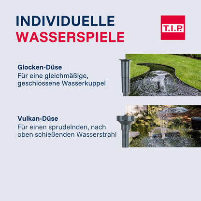 T.I.P. Wasserspielpumpe WPS 1000 R Teichpumpe 1.000 l/h