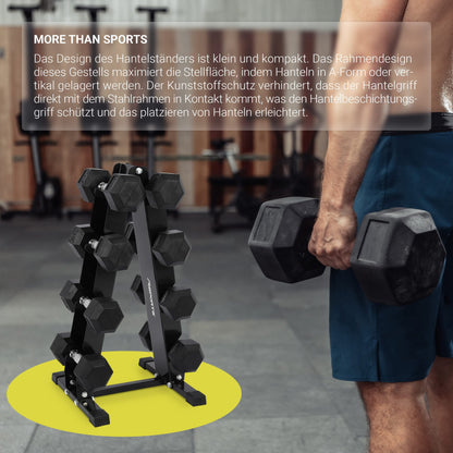 MSPORTS Kurzhantel Rack Hantelständer – 300kg Belastbarkeit