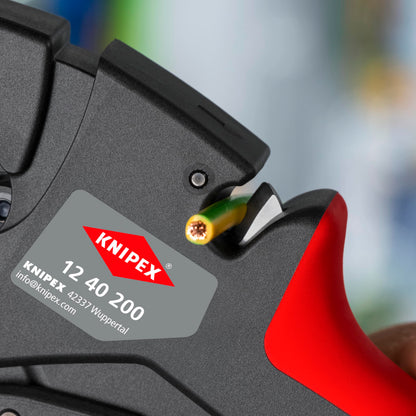 KNIPEX EvoStrip Selbsteinstellende Abisolierzange 200 mm