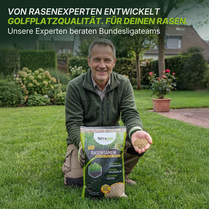 TerraUno Rasensamen schnellkeimend RSM, 10 kg für 200 m²