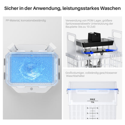 ELEGOO Mercury Plus V3.0 Wasch- & Aushärtestation für Resin-Drucker
