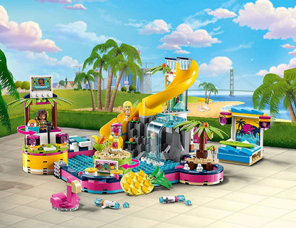 LEGO Friends Andreas Pool-Party Bauset