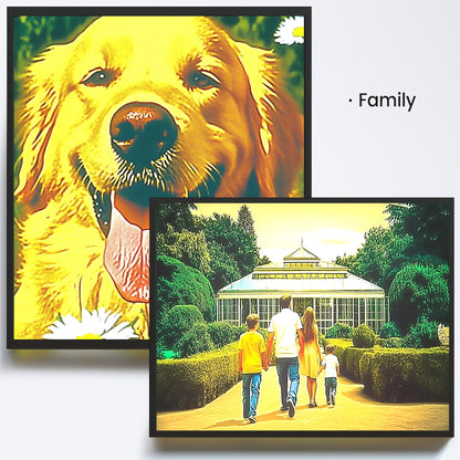 SUNLU CMYK Lithophane PLA Filament 1,75 mm, 4 x 1 kg Set