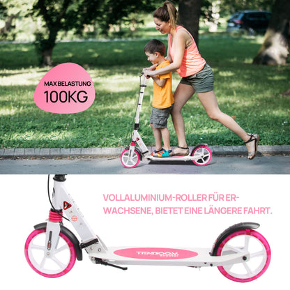 TENBOOM Cityroller Erwachsene – klappbar, Handbremse