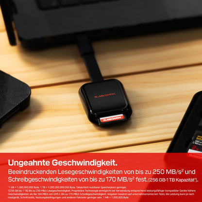 SanDisk Extreme PRO SD UHS-I Speicherkarte 64 GB, 200 MB/s