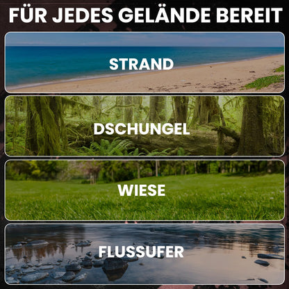 DR.ÖTEK Metalldetektor Profi Set – Wasserdicht mit Schaufel