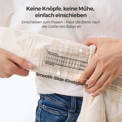 Momcozy Babytrage Neugeborene Ergonomisch - Geometrische Muster