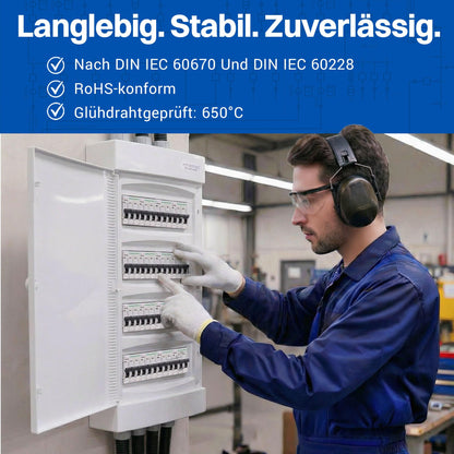 Intratec Verteilerkasten Aufputz IP40 4-reihig für 48 Module