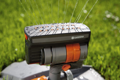 Gardena Viereckregner ZoomMaxx mit Standfuss für 9–216 m²