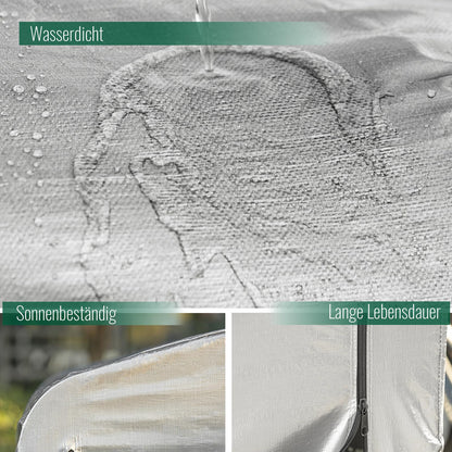 SoBuy Fahrradgarage KLS11 wetterfest für 1-2 Fahrräder